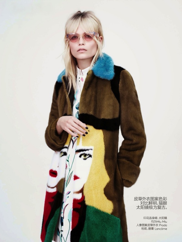 Natasha Poly Chụp Ảnh Cho Tạp Chí Vogue Trung Quốc Tháng 5/2014 - Người mẫu - Tin Thời Trang - Thời trang - Natasha Poly - Vogue Trung Quốc - Tạp chí - Hình ảnh