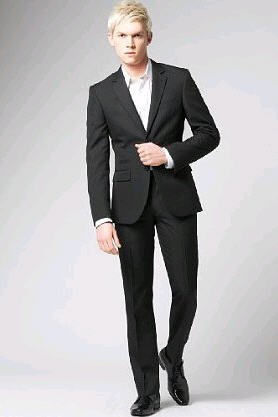 Limited Collection Single Breasted 2 Button Stripe Suit