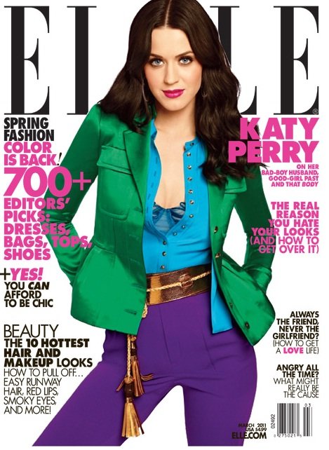 Katy Perry Covers Elle in March
