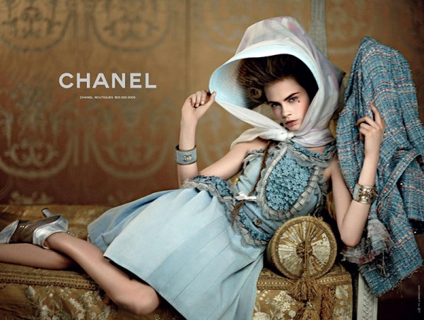 Luxirious Chanel 2013 collection Inspired in 18th century - Chanel 2013 - Collection - Models
