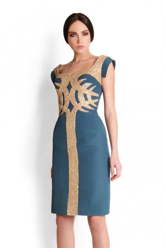 แบรนด์เสื้อผ้า Georges Hobeika Autumn Winter 2012-2013 - ผลงาน - ชุดเดรส - แบรนด์เสื้อผ้า - Georges Hobeika - Autumn Winter 2012
