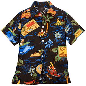 Aloha Mickey Mouse and Friends Hawaiian Shirt for Boys - Disney Store - Kids Wear - Boy