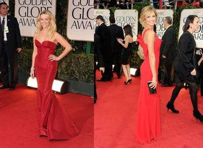 เดรสสวยแบบต่างๆ ในงาน Golden Globes Fashion 2012 - นางแบบ - Celeb Style