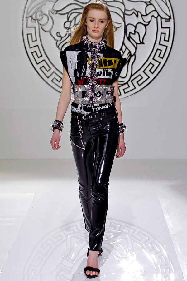 Sexy Versace Fall 2013 Collection at Milan Fashion Week - Versace - Fashion - Collection - Designer - Fall 2013 - Fashion Show