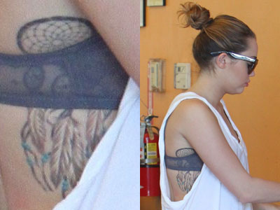 Miley Syrus và những hình xăm ấn tượng - Hình xăm
