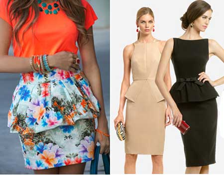 แฟชั่นเรียบหรู อวดชายเสื้อสวย สไตล์ Peplum - แฟชั่นเสื้อผ้า - Peplum - วงการแฟชั่น - เดรส - Victoria Beckham - ปิดหน้าท้อง