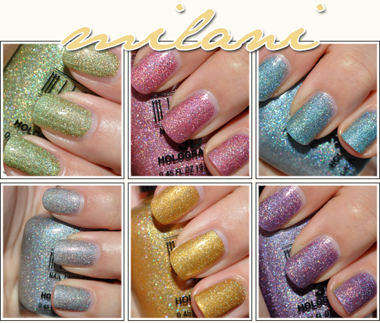 Milani Holographic Nail Lacquers for Spring - Trend - Nail Polish