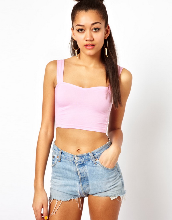 Áo crop-top sành điệu và trẻ trung cho ngày hè thêm xinh - Thời trang nữ - Xu hướng - Thời trang - Tin Thời Trang
