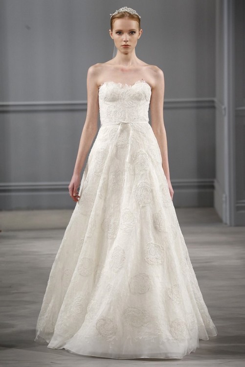 Monique Lhuillier trình làng BST váy cưới trong mơ cho cô dâu trẻ - Monique Lhuillier - Bộ sưu tập - Thời trang nữ - Thời trang cưới - Nhà thiết kế - Thời trang - Váy cưới - Xuân 2014