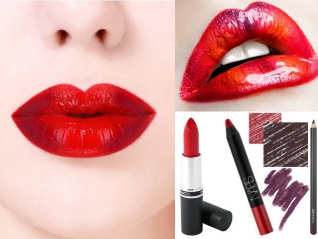 How To Apply Red Lips and Winged Eyeliner [VIDEO]