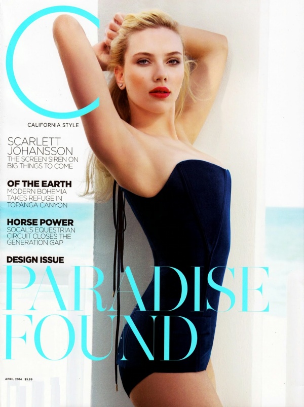 Scarlett Johansson khoe ngực nở eo thon trên tạp chí California Style tháng 4/2014 - Sao - Phong Cách Sao - Tin Thời Trang - Hình ảnh - Scarlett Johansson - California Style