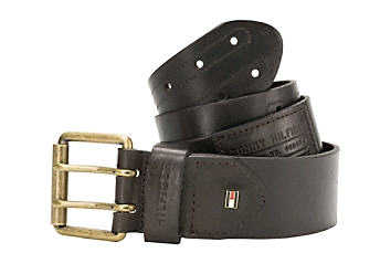 Double Prong Jean Belt W/ Roller Buckle - Belt - Tommy Hilfiger - Accessory