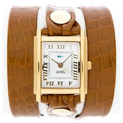 La Mer Collections Leather Watch