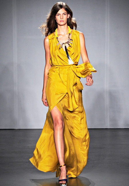 Top Hot Bright Dresses from S/S 2012 Fashion Show - Women's Wear - Dress - Trend