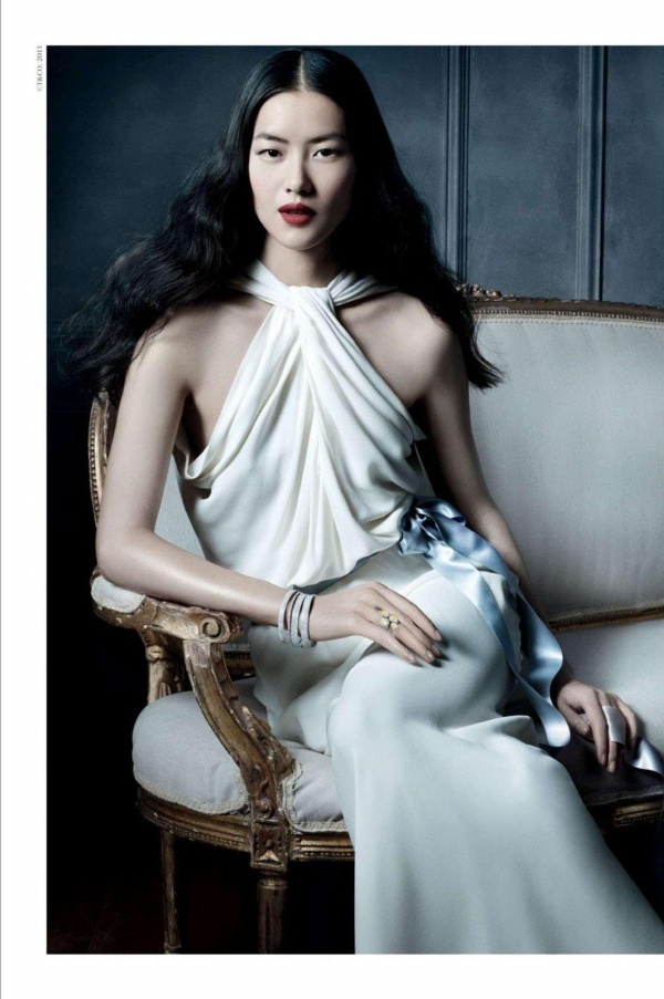 Doutzen Kroes, Arizona Muse, Liu Wen, quảng bá cho nữ trang Tiffany & Co. Xuân / Hè 2013. - Tiffany & Co. - Trang sức