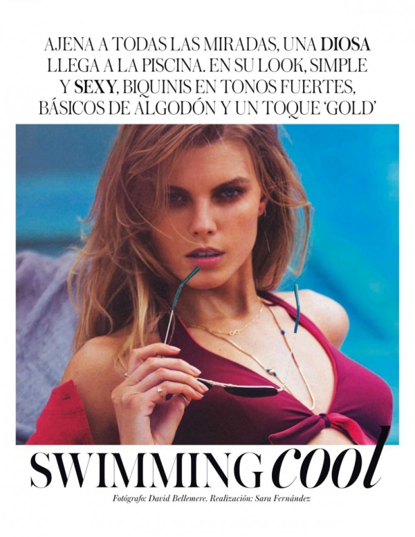Maryna Linchuk Diện Đồ Bơi "Sốn Mắt" Trên Tạp Chí Vogue Tây Ban Nha Tháng 5/2014 - Người mẫu - Tin Thời Trang - Thời trang - Hình ảnh - Tạp chí - Maryna Linchuk - Vogue Tây Ban Nha