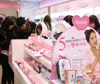 Korean cosmetics gain popularity in Asia