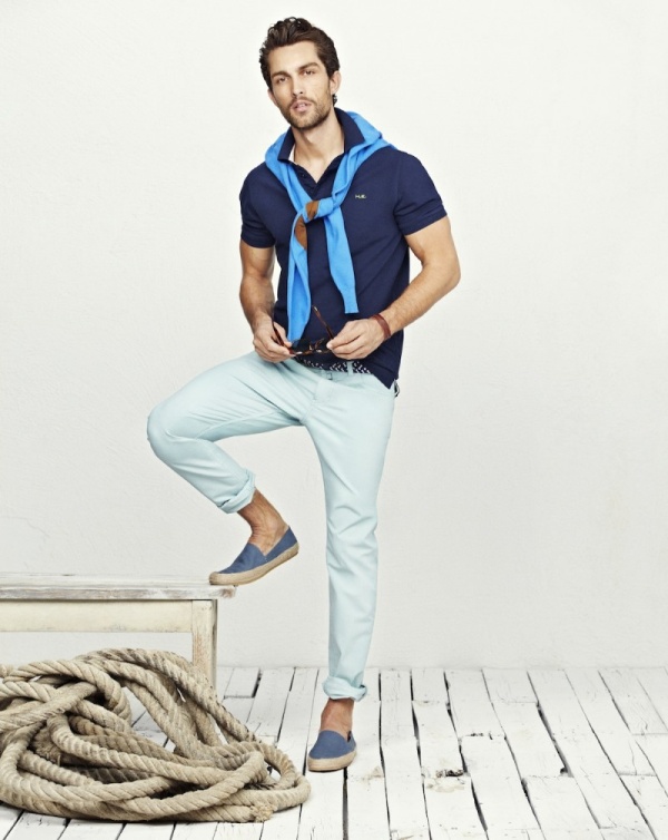 Tobias Sørensen cực bảnh trong Lookbook Hè 2013 của H.E. by Mango. - Tobias Sørensen - H.E. by Mango - Hè 2013 - Thời trang nam
