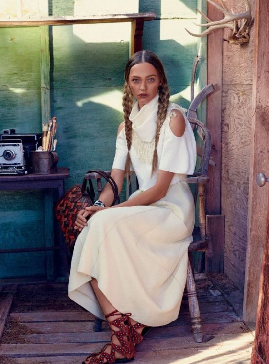 นางแบบหน้าตุ๊กตาขึ้นปก Vogue US February 2014 - แฟชั่น - แฟชั่นดารา - Magazine - นิตยสาร - นางแบบ - ถ่ายแบบ - ถ่ายแบบขึ้นปก - แฟชั่นนิสต้า - ผู้หญิง - Vogue - Sasha Pivovarova