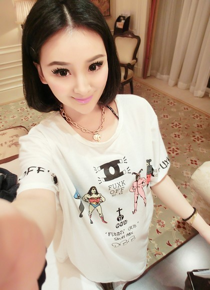 เรียบง่าย แฟชั่นเสื้อยืด ใส่สบายๆ แม้ยามฝนตก - การแต่งตัว - แบบเสื้อยืด - แฟชั่นเสื้อยืด - เสื้อยืดใส่สบาย - แบบเสื้อยืดลายน่ารัก - แต่งตัวสไตล์เสื้อยืด