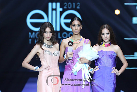 สาวม.กรุงเทพ "อาย ศรุชา" คว้า Elite Model look Thailand 2012