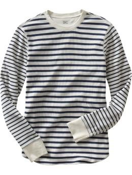 Striped thermal T