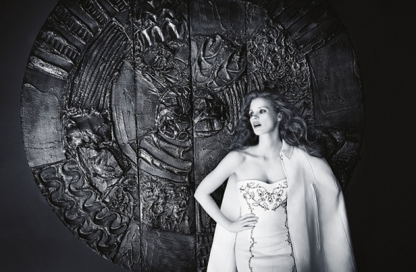 Jessica Chastain đầy bí ẩn trên tạp chí Madame Figaro. - Jessica Chastain - Phong cách sao - Tin thời trang