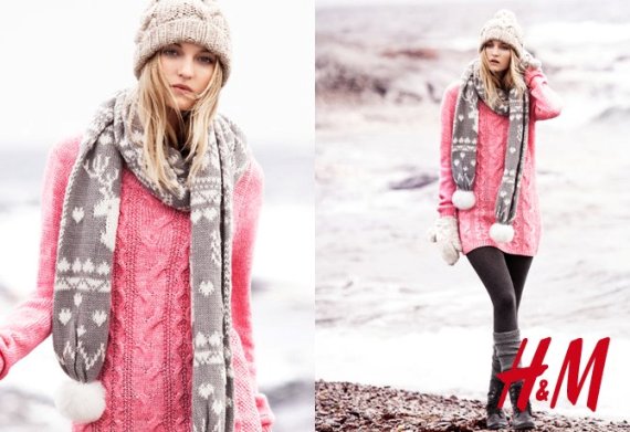 H&M Coloured Knits Collection 2011 - H&M magazine - Women's Wear - Men's Wear