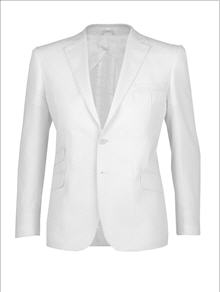 White Seersucker Jacket - Jaeger - Jacket - Men's Wear