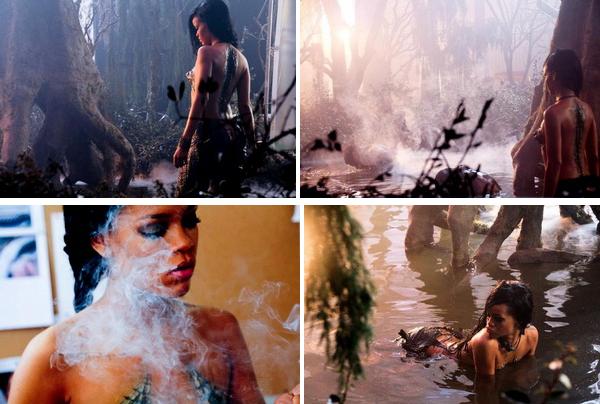 เบื้องหลัง บอดี้เพนท์ ร้อนๆ ของ Rihanna - บอดี้เพนท์ - Rihanna