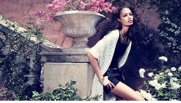 BST H&M Romantic Edge 2013. - H&M - Bộ sưu tập - Thời trang nữ - Joan Smalls