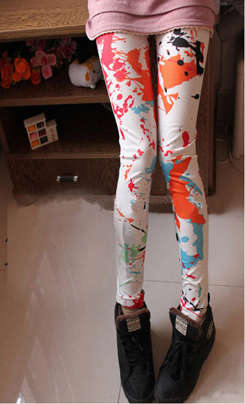 สวยมั่น!! ใส่ได้ทุกโอกาสกับแฟชั่นเลคกิ้งพิมพ์ลาย