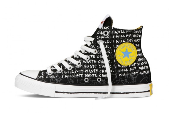 BST Giày Vui Tươi Của The Simpsons Và Converse - Giày - The Simpsons - Converse - Bộ sưu tập - Thời trang - Tin Thời Trang