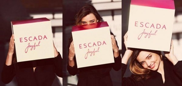 Miranda Kerr-Đại sứ ‘mới tinh’ của dòng nước hoa Escada Joyful