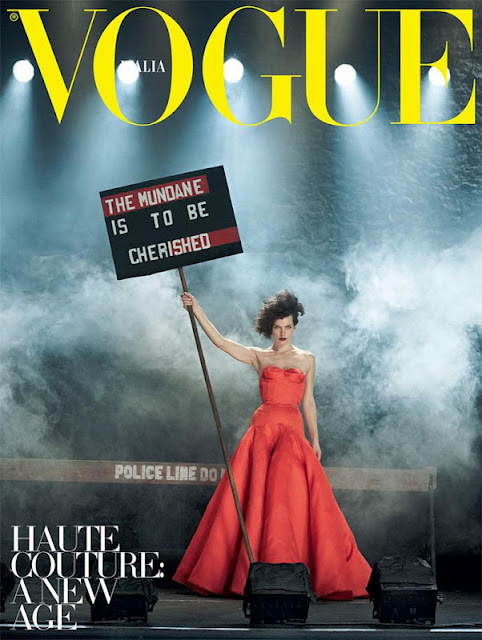 Milla Jovovich đầy bí ẩn trên tạp chí Vogue Italia số tháng 9/2012 - Milla Jovovich - Vogue Italia - Người mẫu - Tin Thời Trang - Tạp chí thời trang