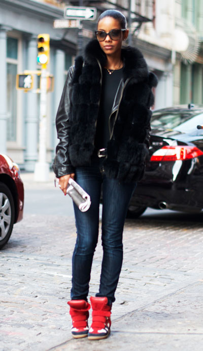 Street Style from New York in December - Street Fashion