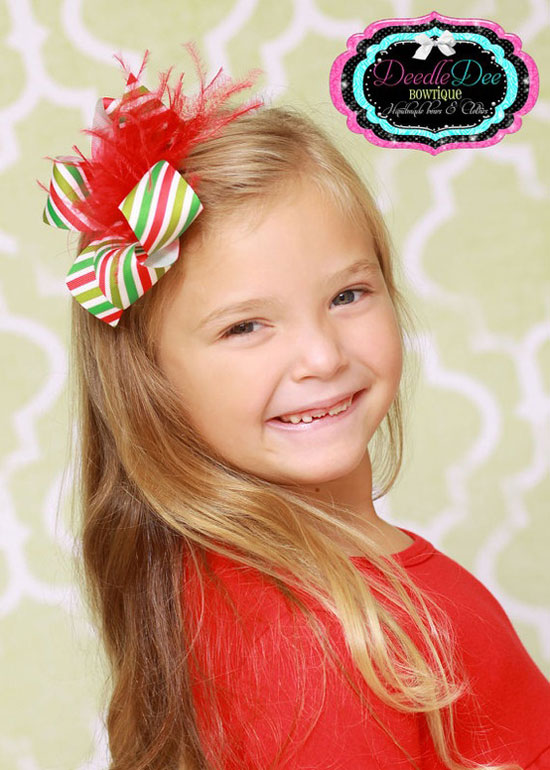 Kẹp tóc xinh dành cho bé vào dịp Noel - Phụ kiện - Thời trang bé gái