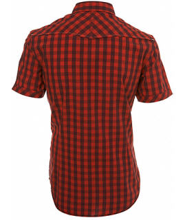 Red Gingham Check Shirt - Burton - Shirt - Check Shirt - Men's Wear