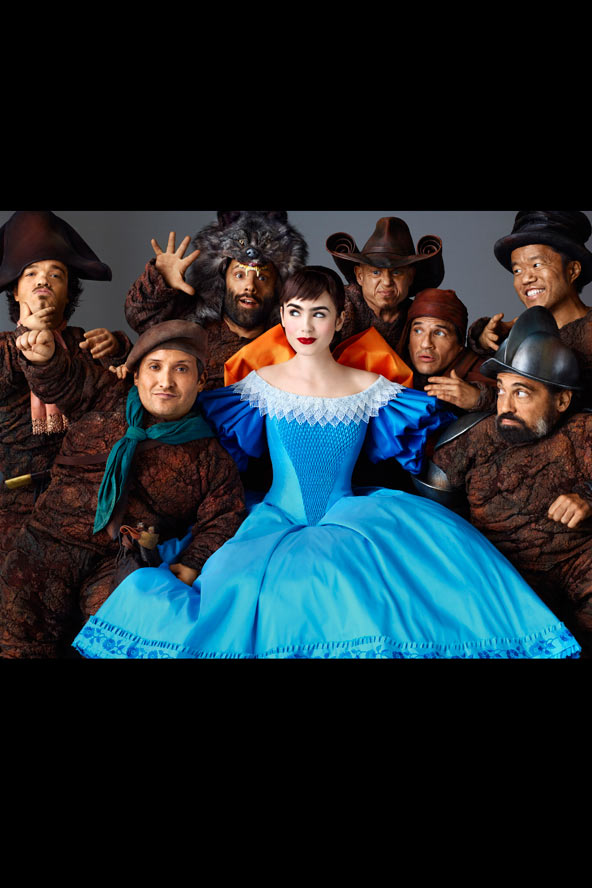 Lily Collins's beauty as Snow White - Lily Collins