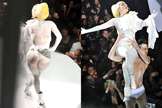 Are Lady Gaga’s Stage Panties Getting Skimpier? - Lady Gaga - Celebrity
