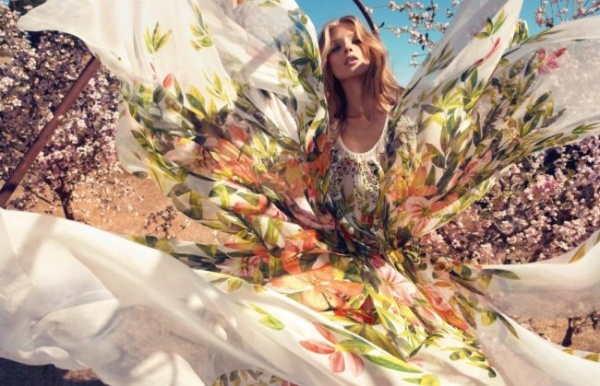 Feminine Romantic Blumarine S/S 2013 Campaign - Fashion - Women's Wear - Collection - Designer - S/S 2013 - Blumarine - Spring / Summer 2013