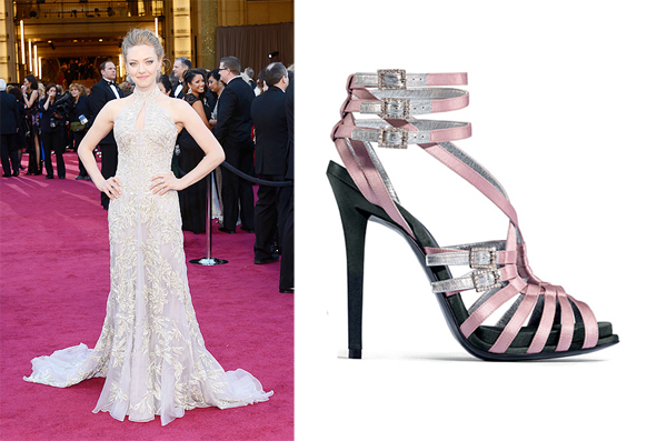 Giày đẹp của sao tại Oscar 2013 - Jessica Chastain - Mena Suvari - Naomi Hurris - Rose Byrne - Jennifer Hudson - Phụ kiện - Phong Cách Sao - Thời trang - Giày dép - Oscar 2013