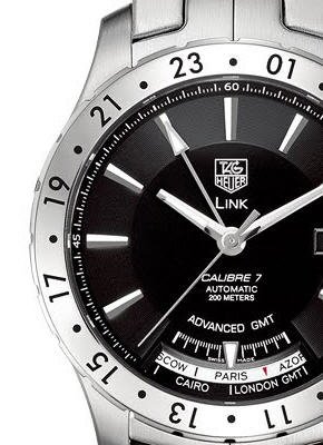 Tag Heuer – Automatic Link World Timer Magnetic Bezel