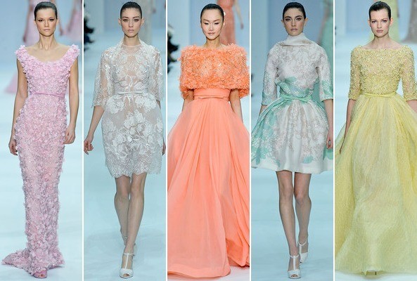 Best of Couture Week Spring 2012 - Armani Privé - Giambattista Valli - Valentino - Elie Saab - Christian Dior - Chanel - Atelier Versace - Jean Paul Gaultier - Givenchy - Alexis Mabille - แฟชั่นคุณผู้หญิง - แฟชั่นโชว์