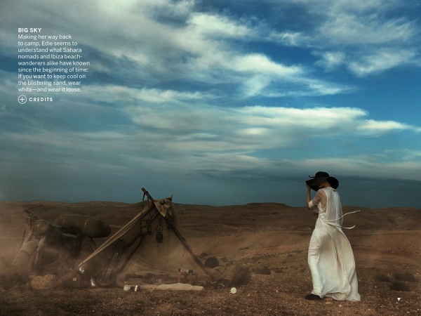 Edie Campbell "Bụi Bặm" Mà Vẫn Lãng Mạn Trên Tạp Chí Vogue Mỹ Tháng 6/2013 - Edie Campbell - Tạp chí - Vogue Mỹ - Thời trang nữ