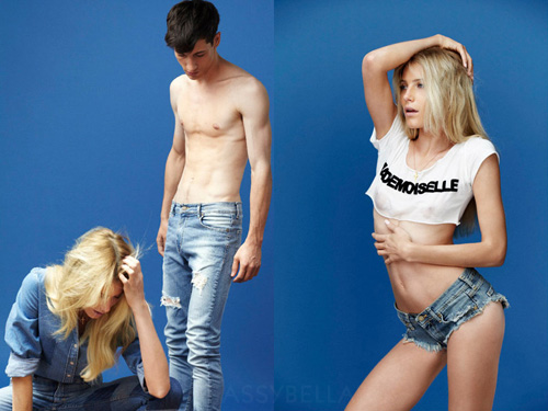 Dree Hemingway for A.Y. Not Dead’s Spring/Summer 2011 ad campaign - Fashion - Youth Ware