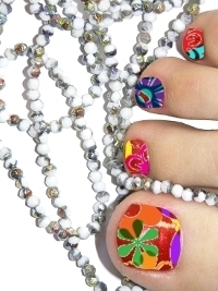 The Coolest Pedicure Nail Art Designs Fall 2012 - Nail Art - Fall 2012 - Pedicure - Trends
