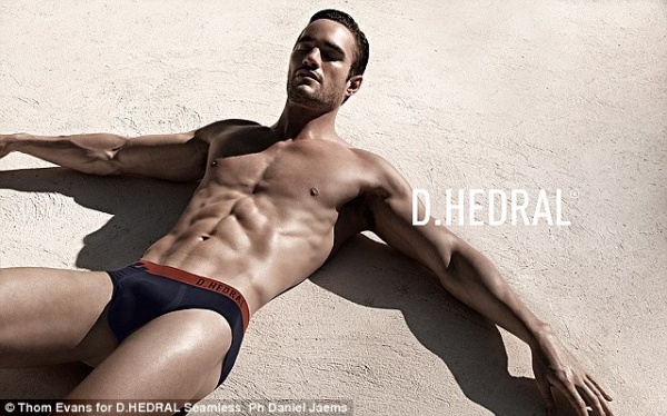 Thom Evans Shows Off Killer Body in D.Hedral's Spring / Summer 2013 Underwear Ad Campaign [PHOTOS] - Thom Evans - Model - Fashion - Fashion News - Underwear - D.Hedral - Spring / Summer 2013