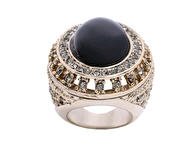 Mango Crystal And Stone Teo Cocktail Ring