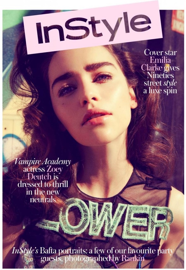 Emilia Clarke xuất hiện trên tạp chí InStyle Anh tháng 4 - InStyle Anh - Emilia Clarke - Tin Thời Trang - Phong Cách Sao